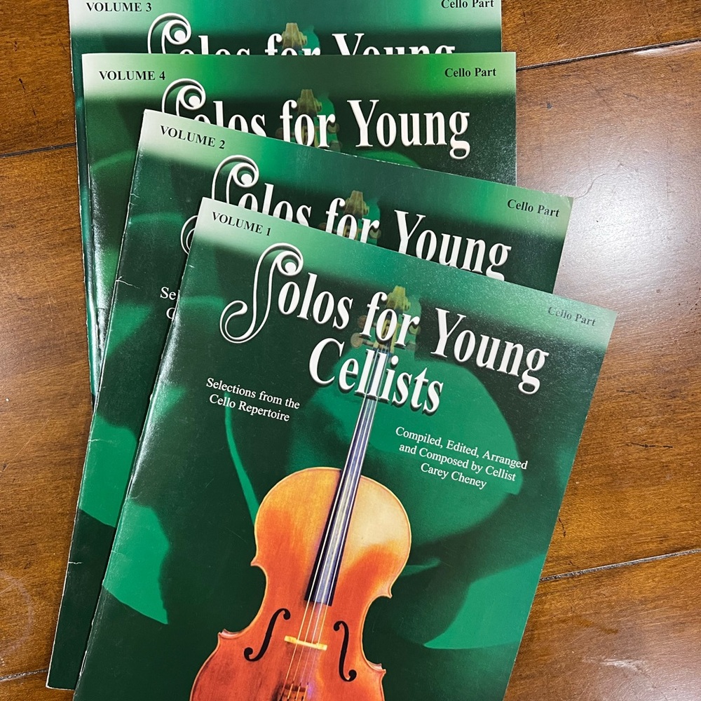 Solos for Young Cellists Music Books
